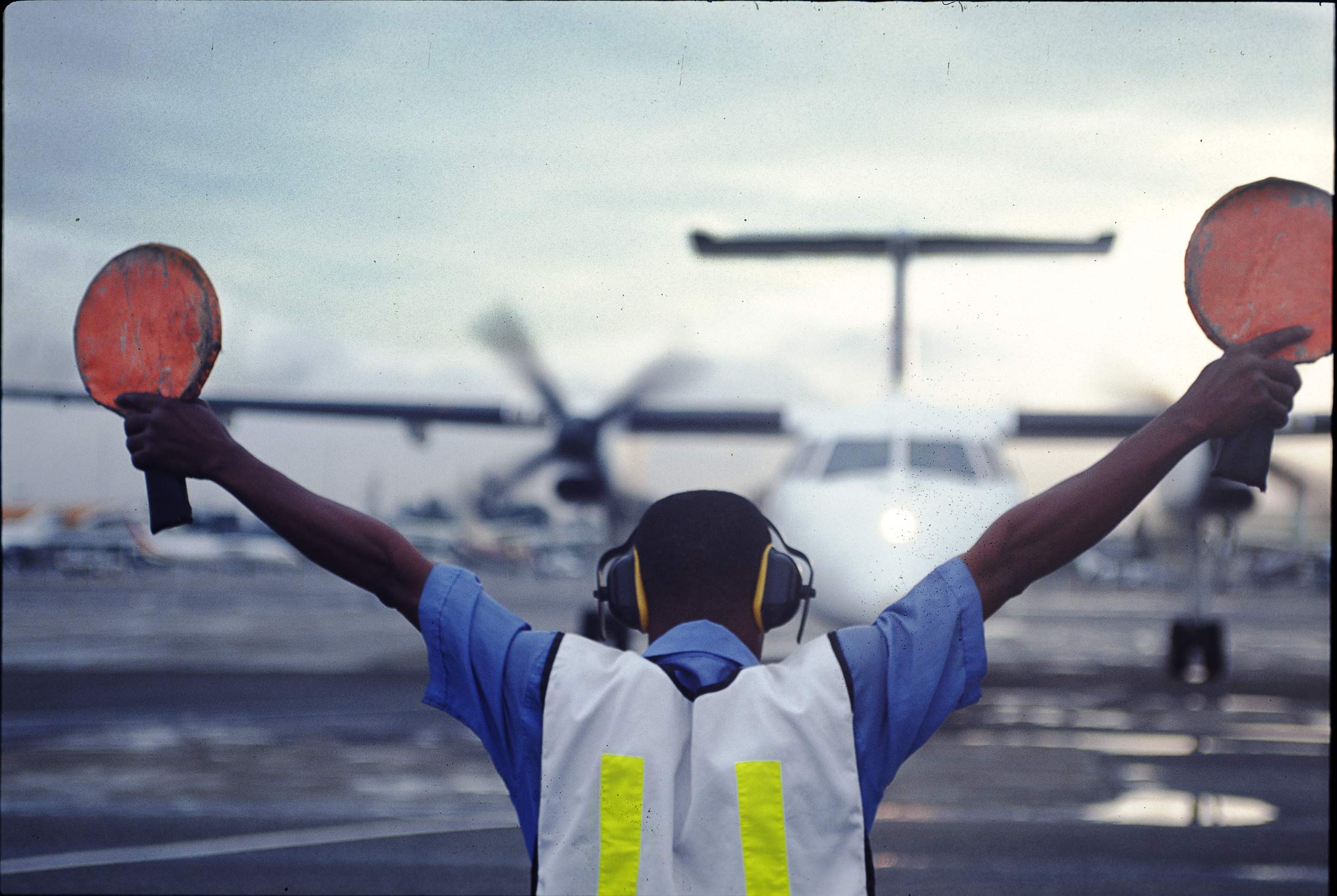 Reportage fotografie Vliegveld Nigeria